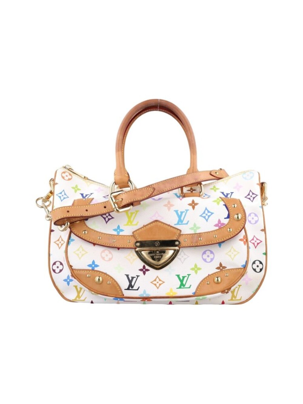 Louis Vuitton Rita Blanc Monogram Multicolor Messenger